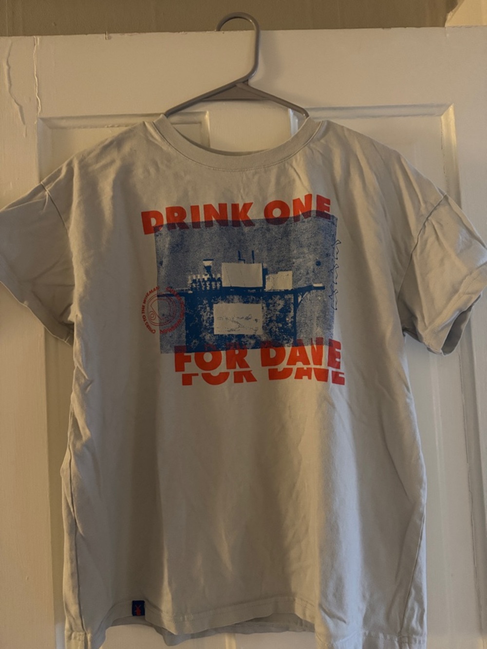 Dutch Bro I Graphic Tee - Light Blue with Red Print
